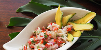 Costa Rican style Ceviche