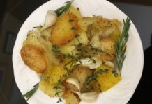 Garlic Roastie Potatoes 2