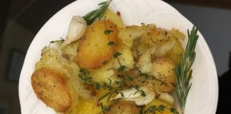 Garlic Roastie Potatoes 2