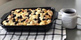 Overnight Blueberry French Toast