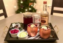 Cranberry Moscow Mule