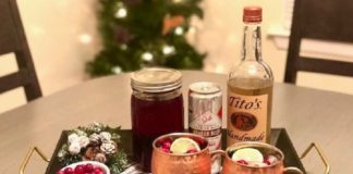 Cranberry Moscow Mule