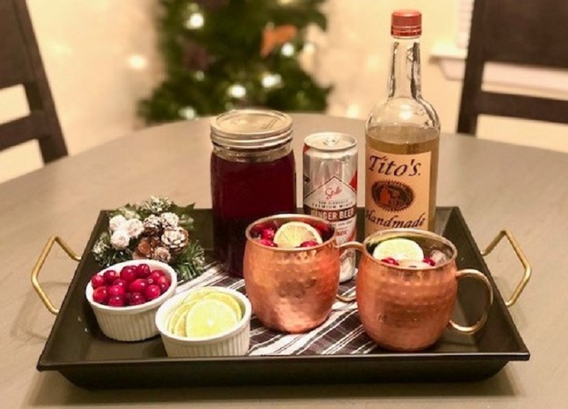 Cranberry Moscow Mule
