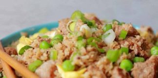 Pork Fried Cauliflower Rice