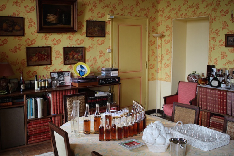 Tasting Room at Armagnac Castarede founded in 1932