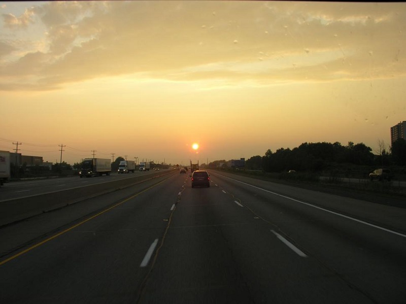 Traveling during the Pandemic Driving on the Highway