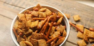Texas Trash Chex Mix Snack
