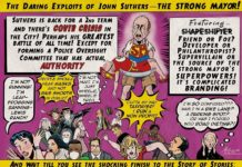 Suthers as Comic Book Hero