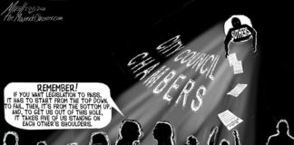 Working in the coal mine