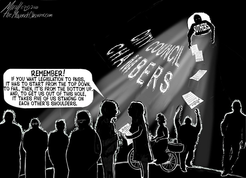 Working in the coal mine