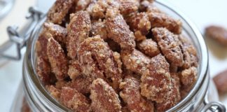 Pumpkin Spiced Candied Pecans