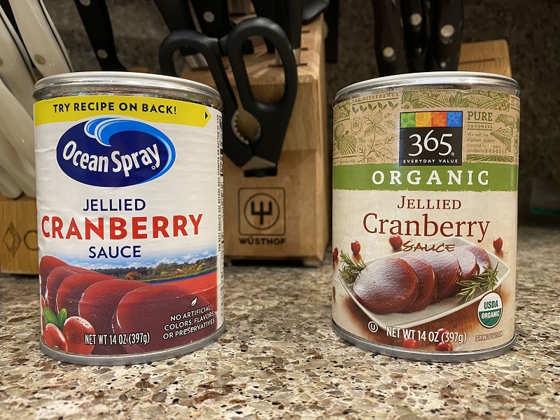 Jellied Cranberry Sauce