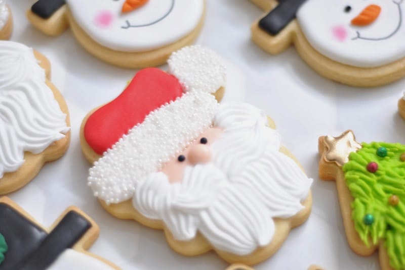 Santa Cookies