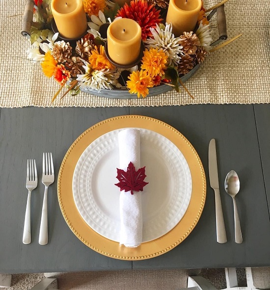 Holiday Tablesetting Thanksgiving Table