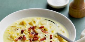 Photo-Cheddar Corn Chowder
