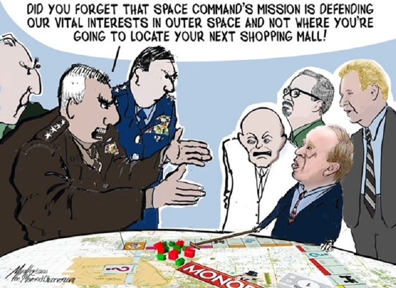 U.S. Space Command Stars Fall on Alabama After Colorado Launch