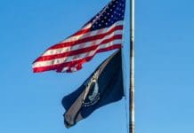 Capitol Rioters Do Not Represent Me! US Flag