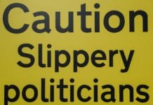 Where is the Character, Truth, and Honesty? Caution Slippery Politicians