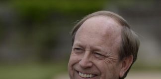 Mayor Suthers smiling
