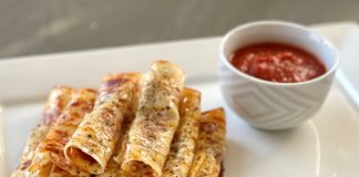 Keto Pizza Roll Ups