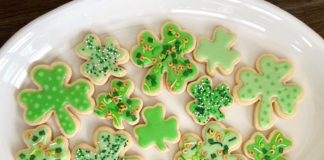 St. Patrick's Day Sugar Cookies