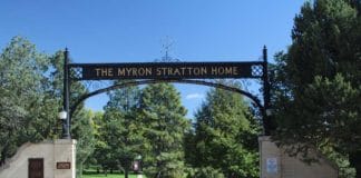Main Entrance Myron Stratton Home