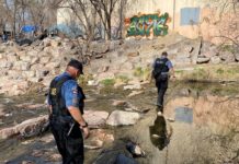 HOT Team crosses Spring Creek to Reach Homeless Camp