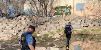 HOT Team crosses Spring Creek to Reach Homeless Camp