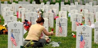 Nation Pays its Respects For Fallen Veterans At Arlington National Cemetery