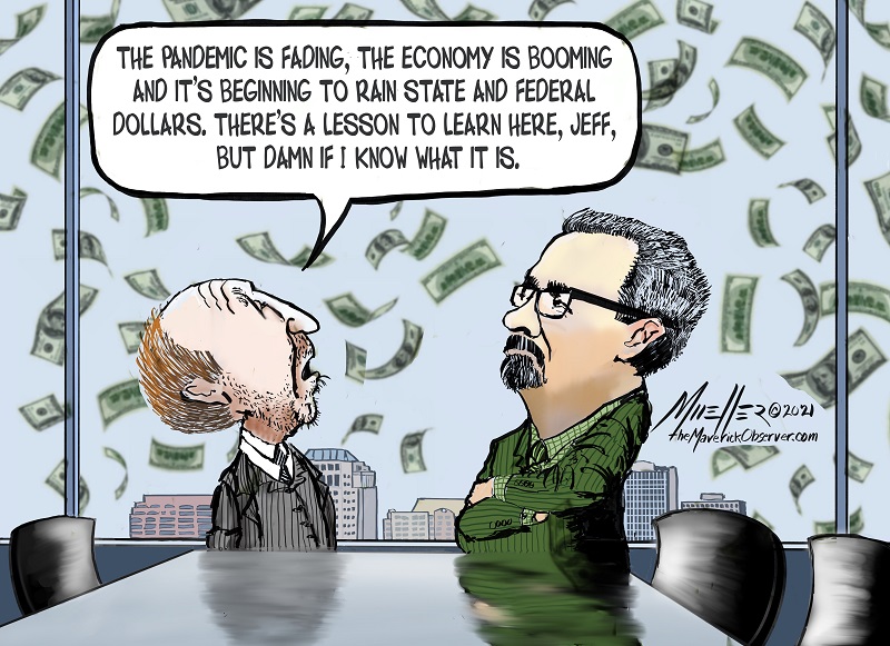 Stimulus Money Other People's Money reigning while sun shines