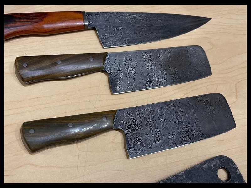 Knives Crafted by Local Artists