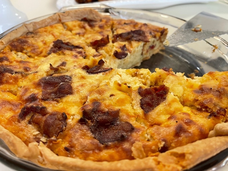 Mom's Own Pellet Grilled Quiche