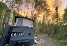 Brave New World for Recreational Vehicles Exterior of Cricket RV