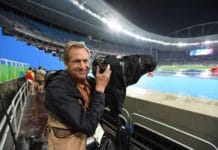 The Power of Pins at the Olympics through the Lens of Local Photographer Mark Reis at Track and Field at the Rio 2016 Olympic Games.