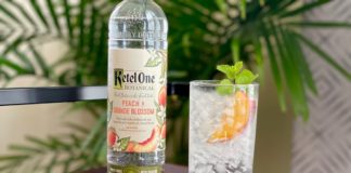 Peach Vodka Spritzer