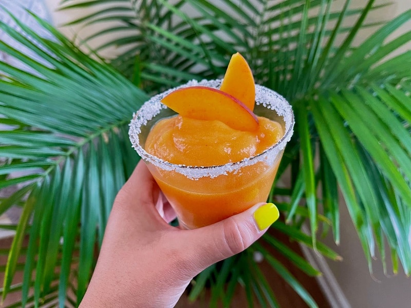 Frozen Peach Margarita