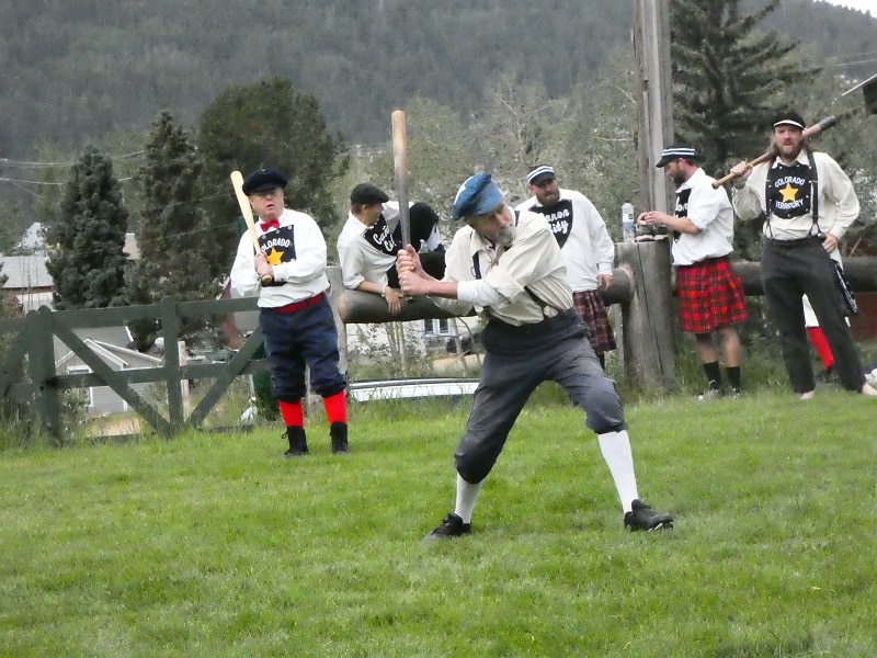 Vintage Baseball Playing vintage baseball