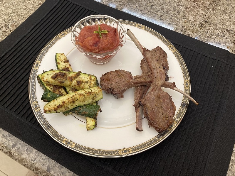 Lamb Zucchini Compote