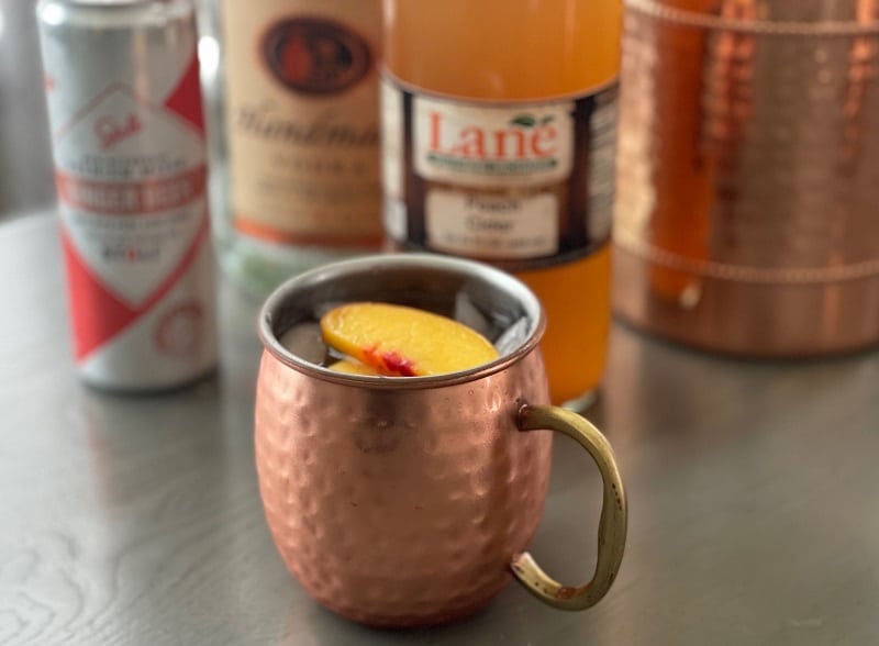 Peach Cider Mule