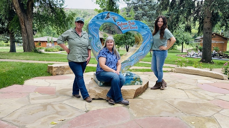 Sylvan Dale Ranch Karen Burbank Samantha Sinsel Barb Jebson Sylvan Dale Ranch