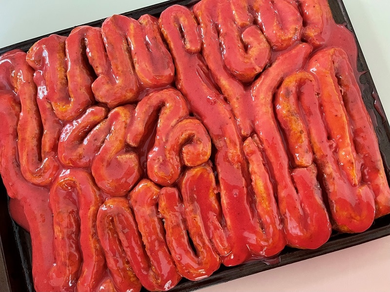 Bloody Guts Cinnamon Rolls