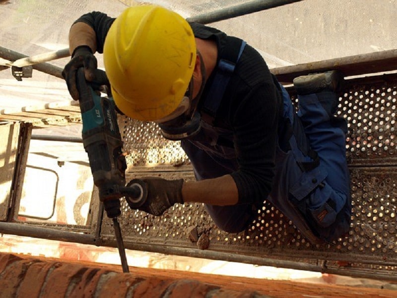 Construction Management Construction Worker Drilling