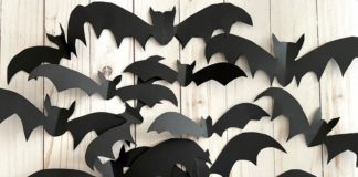 DIY Halloween Bats