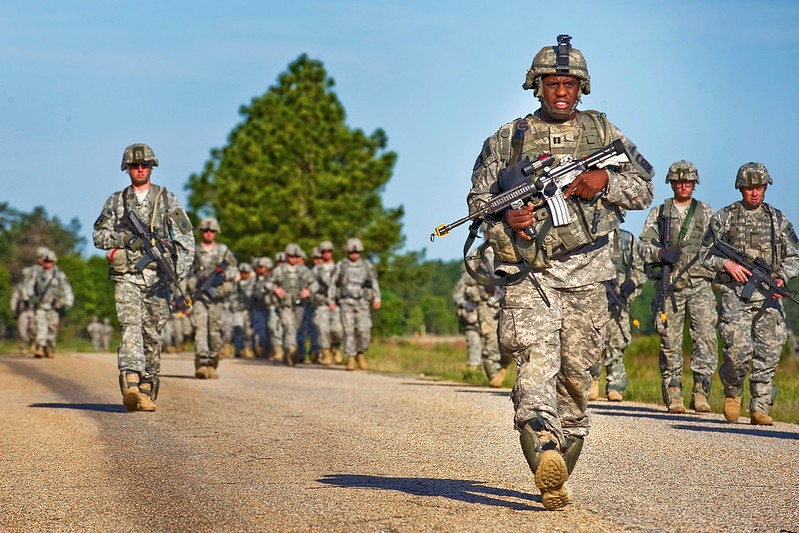 Military Veterans Forcible Entry exercise on Pope AFB