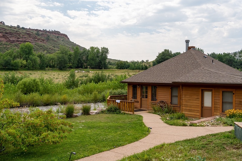 Sylvan Dale Ranch Homestead Location along the Big Thompson River