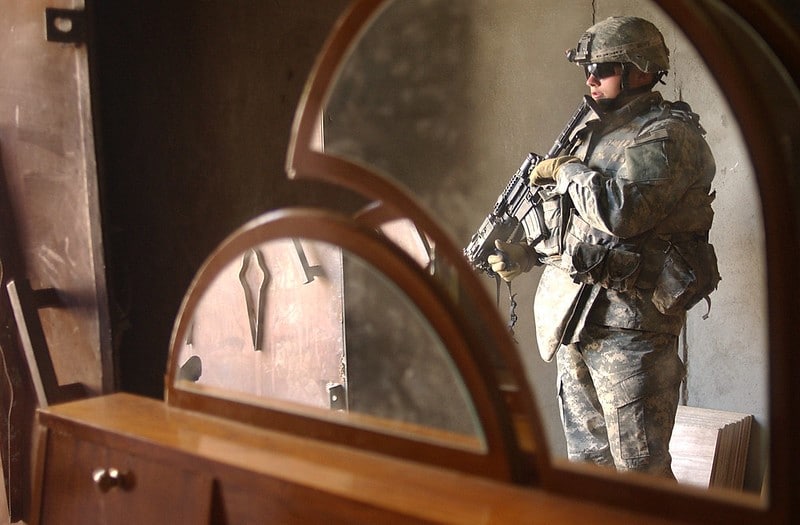 Veteran Suicide Soldier on Watch in Mosul Iraq 04102007