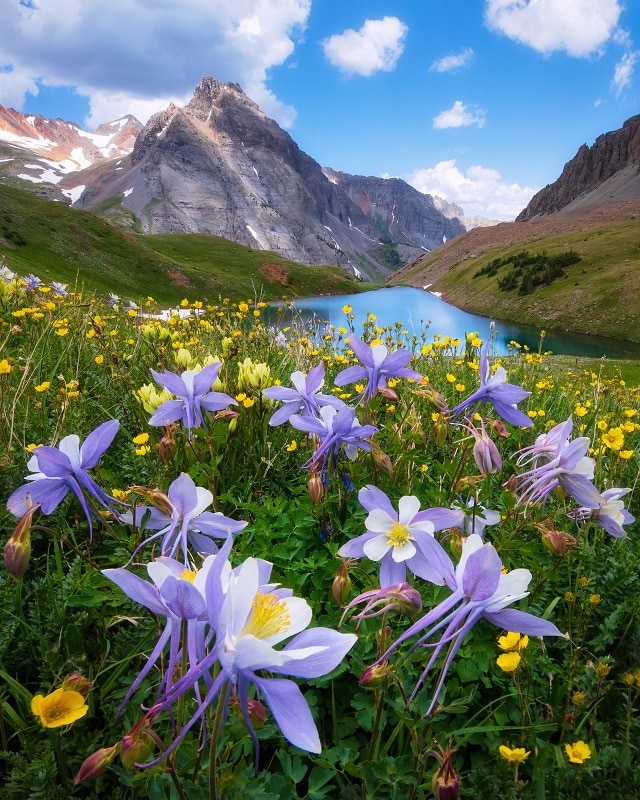 Lars Leber Spring - Blue Lakes in the Columbines