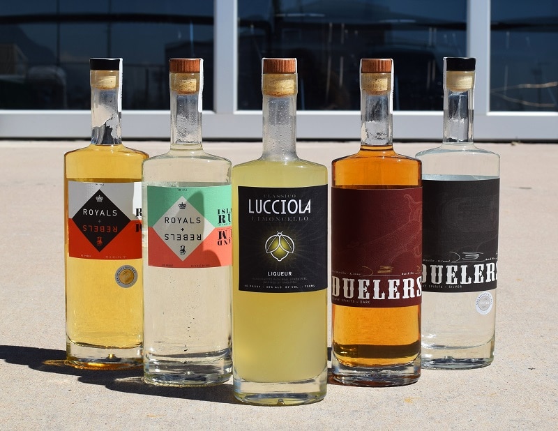 Blackhat Distillery Blackhat premium spirits including Agave and Rum