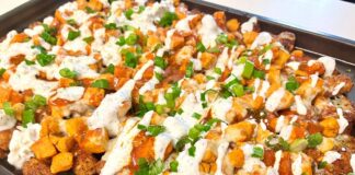 Buffalo Chicken Totchos