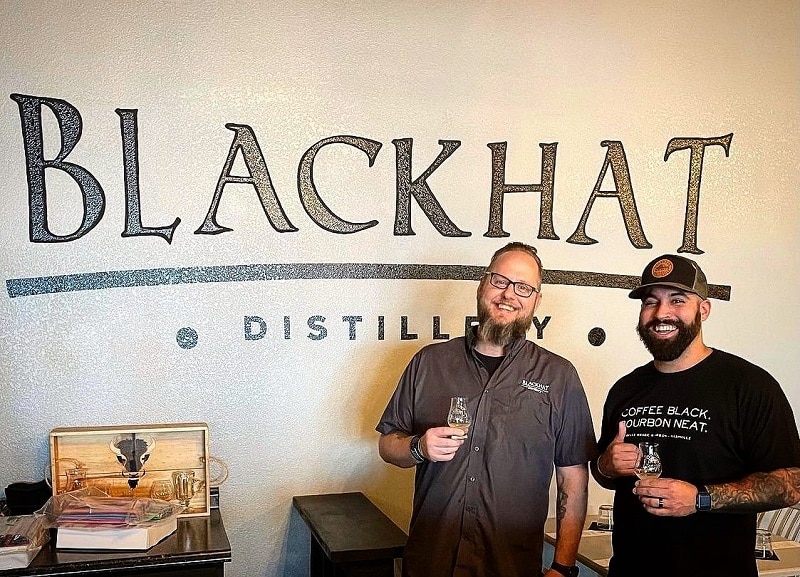 Blackhat Distillery Head Distiller Kim Issel & Matt Hondorf of Colorado Spirits Collective Blackhat Distillery